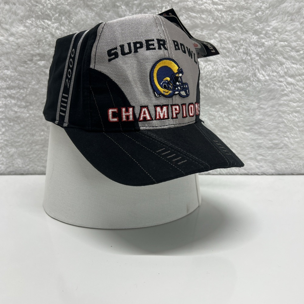NWT Vintage St. Louis Rams 2000 NFL Super Bowl Champions Adjustable Puma Hat Cap